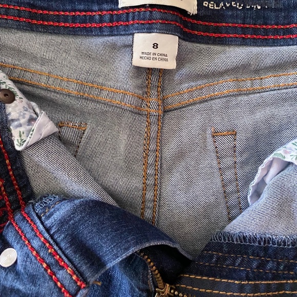 EV 1 Embroidered Denim Shorts - Picture 2 of 5